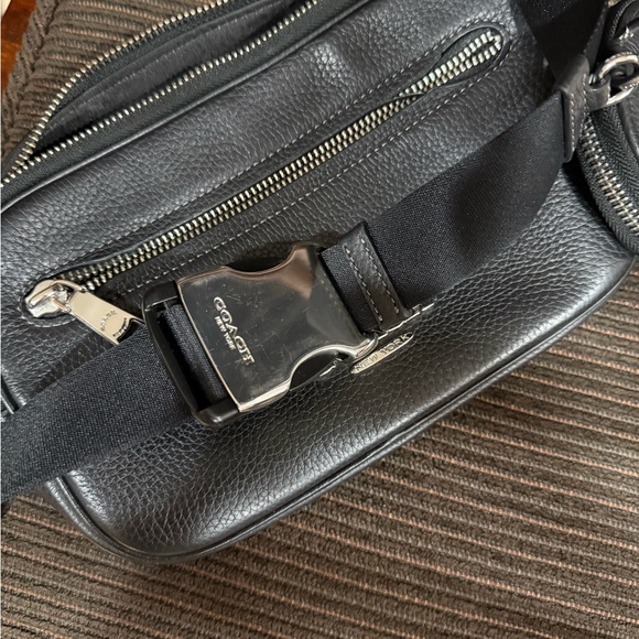 Coach Black Leather Crossbody Bag - Picture 8 of 8